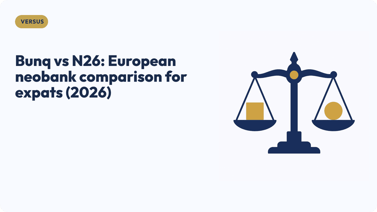 Bunq vs N26: European neobank comparison for expats (2026)