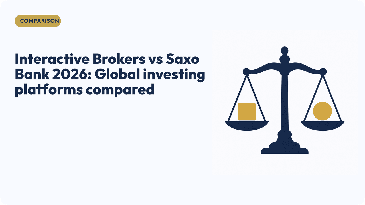 Interactive Brokers vs Saxo Bank 2026: Global investing platforms compared